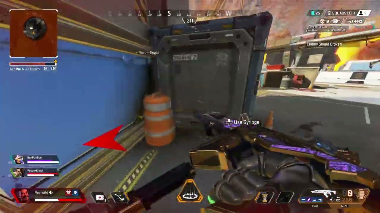 Getting 20 bomb with Fuse. Apex Legends