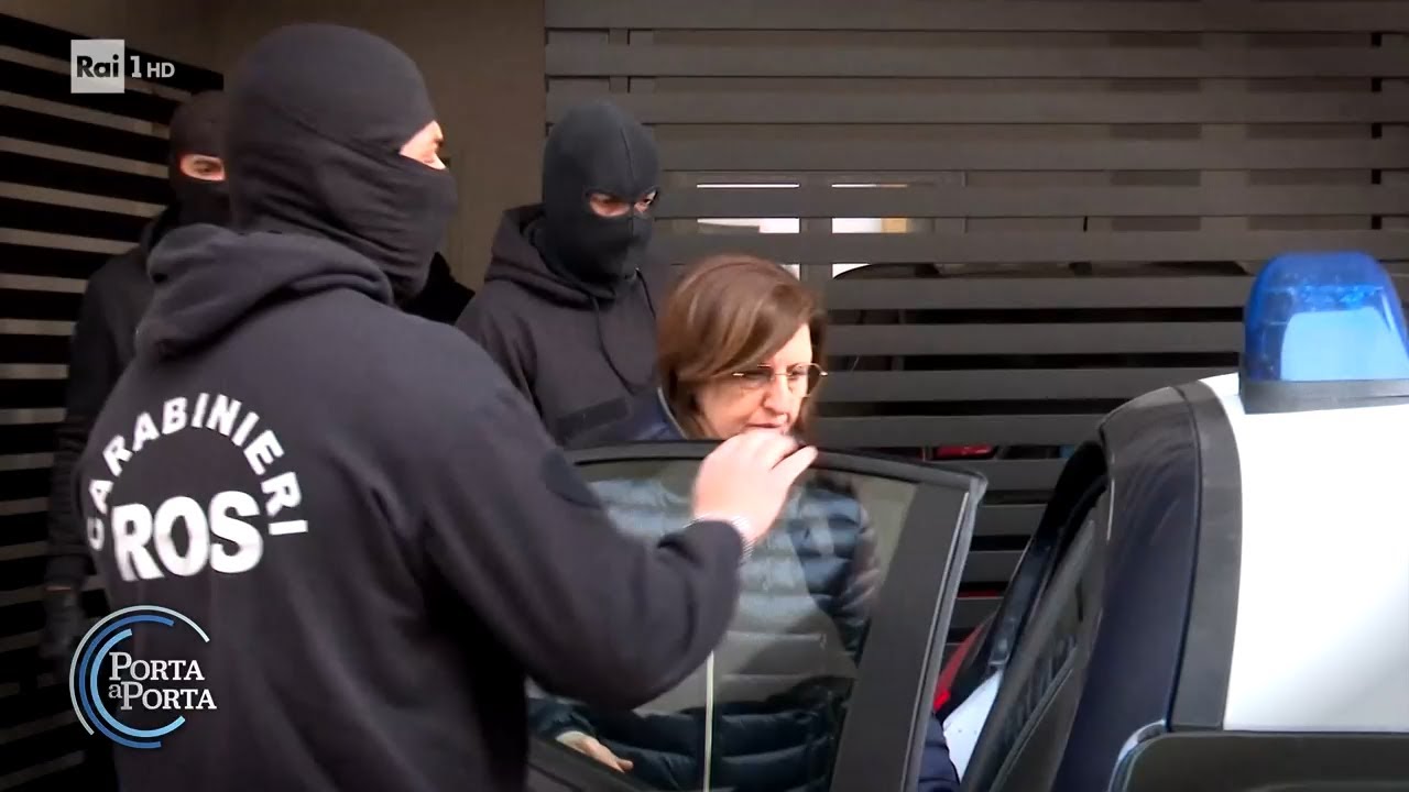 Matteo Messina Denaro, arrestata per favoreggiamento l'amante - Porta a porta 13/04/2023