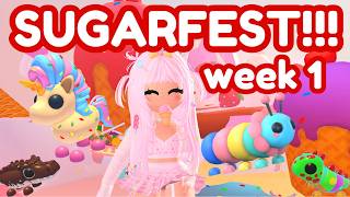 🔴 How To Get ALL 4  SUGARFEST PETS WEEK 1 in ADOPT ME! 🍭⭐️🌈  #adoptme #roblox screenshot 4