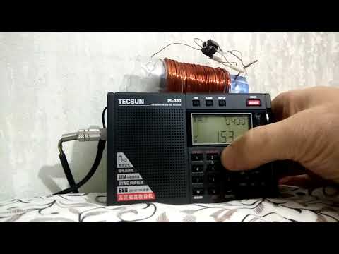 LW Tecsun  PL 330  разное  подключение антенн.