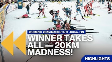 Winner takes all - 20KM madness | Highlights | FIS Cross Country