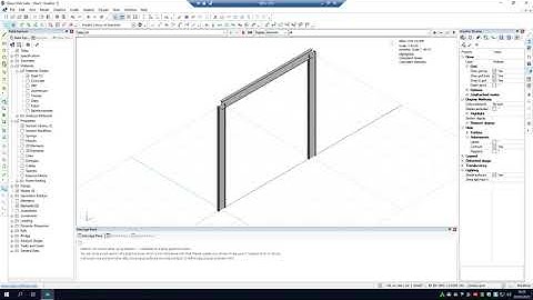 Uni Level GSA Tutorial 2 -  Section Properties and Elements