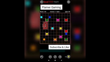 Flow Free || Pockets Pack || 11x11 || Level 111 To 120 Gameplay