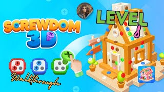 Screwdom 3D Level 8