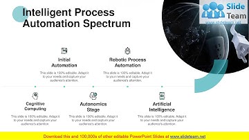 Intelligent Automation Continuum PowerPoint Presentation Slides