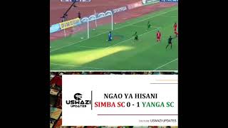 SIMBA SC 0 - 1 YANGA SC  ⚽ MAYELE 12