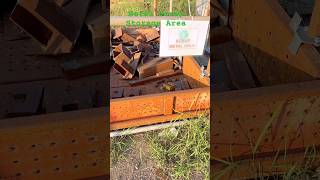 Metal Scrap Storage Yard |Site Implementation | #metalwaste #safety #construction #safetyinnovation