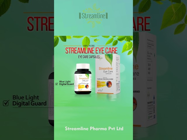 Streamline Eye care Capsules II Supplement to Improve Vision/Blue Light IIStreamline Pharma P Ltd II