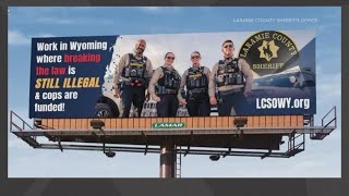 Wyoming sheriff's office pays for billboard to poach cops from Denver Police Department