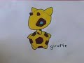 MAXNORMAL.TV- HOW TO DRAW A GIRAFFE