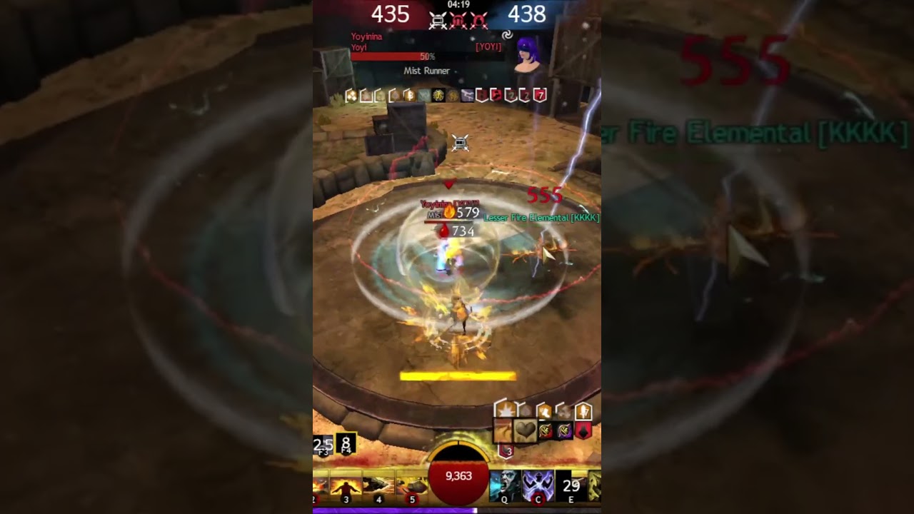 STAFF ELEMENTALIST vs TEMPEST - PvP Ranked 