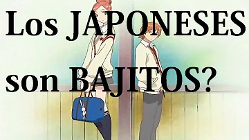 ¿Cuánto miden los japoneses?