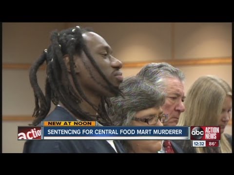Video Admitted Central Food Mart murderer sentenced to death - youtube