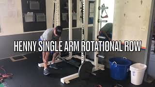 Henny Single Arm Rotational Rows