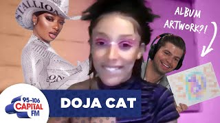 Doja Cat Confirms Megan Thee Stallion Collab And Planet Her Artwork?! 👀 | Capital