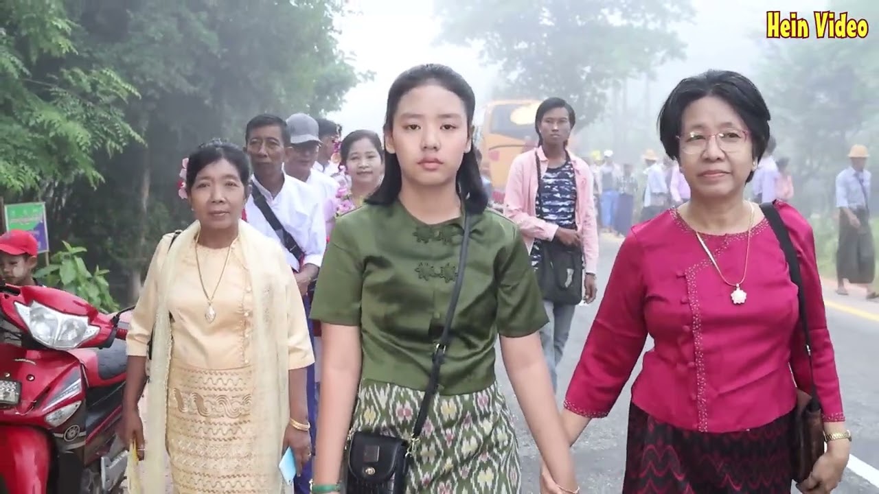 မှော်ဘီခရိုင်၊ ထန်းတပင်မြို့နယ်၊ ကန်လန့်ကုန်းကျေးရွာ၏အလှူတော်#မှော်ဘီ#Hein Vieo