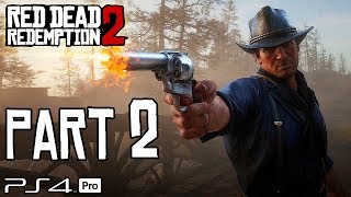RED DEAD REDEMPTION 2 Walkthrough PART 2 (PS4 Pro) No Commentary @ 1440p HD ✔