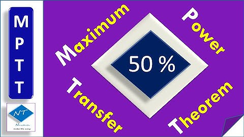 Maximum Power Transfer Theorem | Solved Example | Network theorem | Electrical circuits & Networks