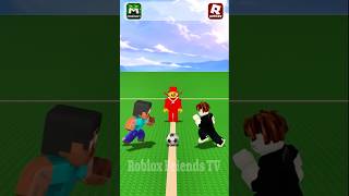 Roblox vs Minecraft ⚽ Who Will Win The Soccer Championship? 🔥#roblox #friendship #soccer #bacon