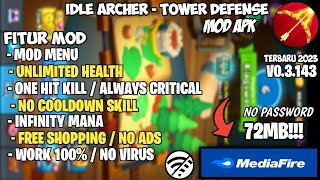 IDLE ARCHER TOWER DEFENSE MOD APK V 0.3.143 TERBARU! - Idle Archer : Tower Defense screenshot 1