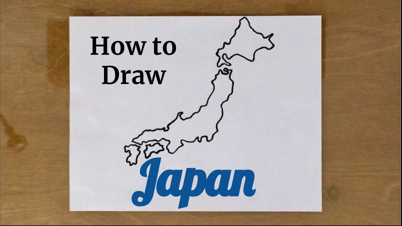 How to Draw Japan - YouTube