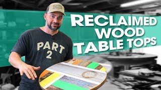 Reclaimed Wood Table Tops Part 2 by Stuff Seth Makes 1,995 views 4 years ago 6 minutes, 46 seconds