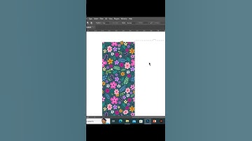 How to Create a Seamless Pattern with unbalance design in Photoshop (Method 4) | Repeat pattern
