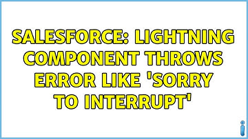 Salesforce: Lightning Component throws error like 