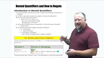 1 - Introduction to Nested Quantifiers
