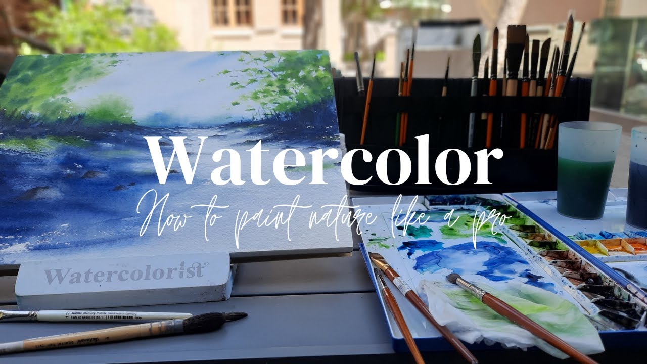 How To Paint River In Watercolor YouTube how-to-paint-river-in-watercolor-youtube