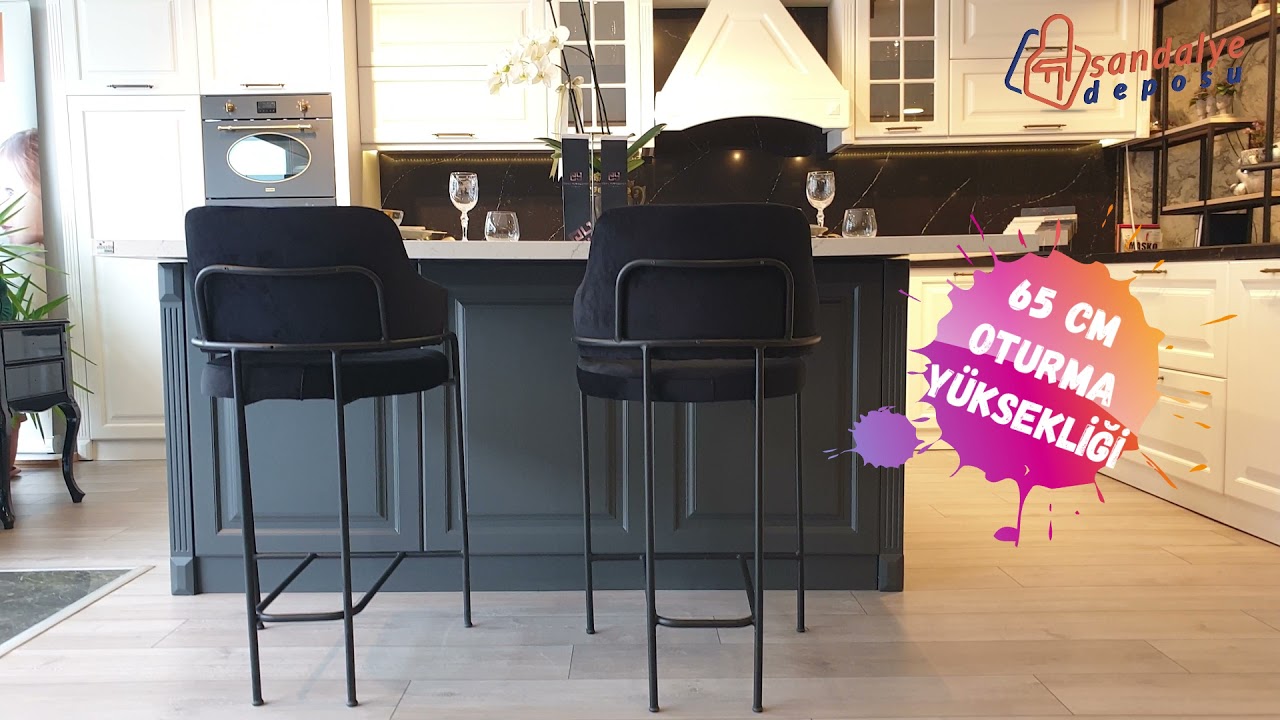 Monet Metal Bar Sandalyesi