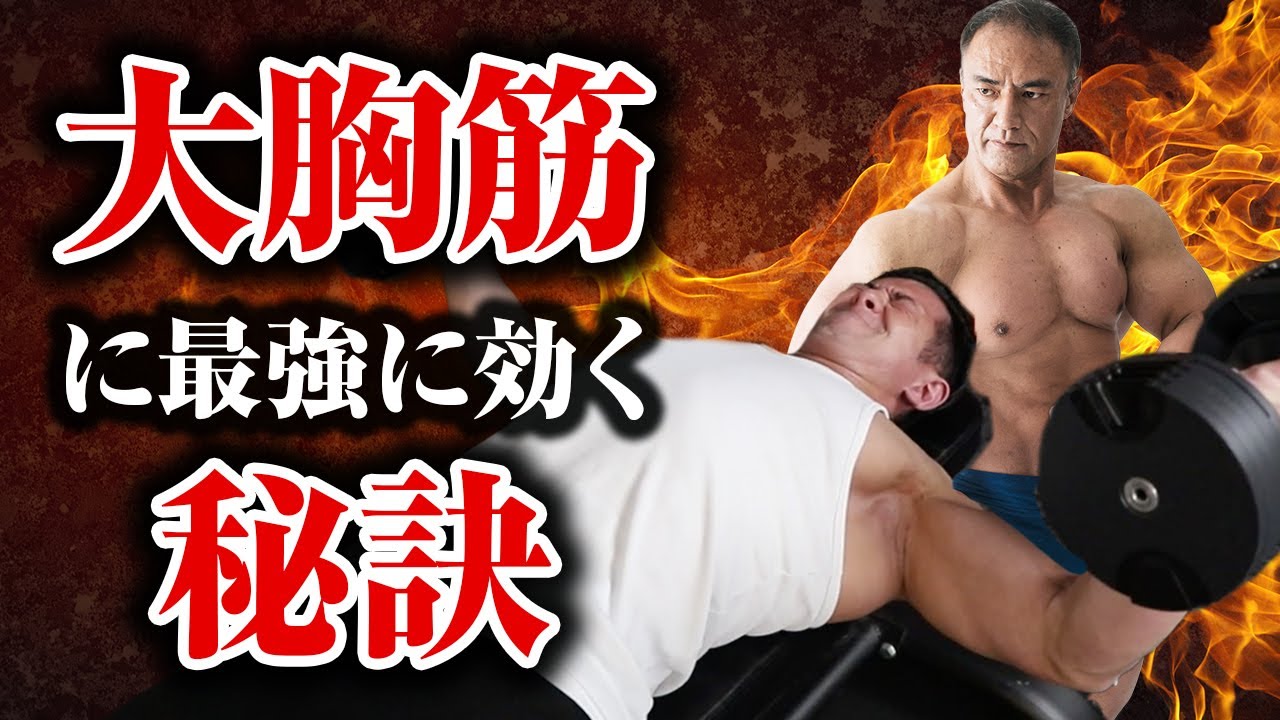 【筋トレ】大胸筋にさらに刺激を与えるためにダンベルフライの秘訣とは【胸トレ】