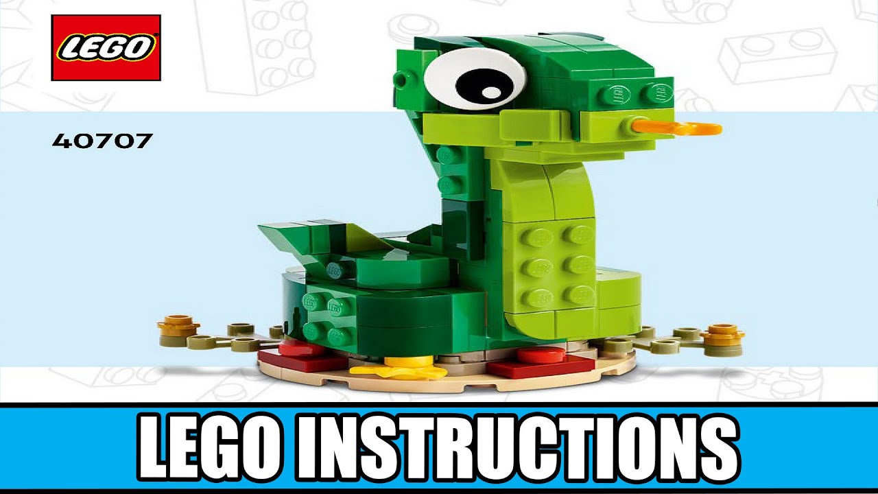 Seasonal - Year of the Snake - Chinese Traditional Festival LEGO instructions