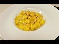 Gnocchi con Gorgonzola, Noci e Zafferano