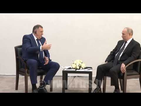 Dodik: Srpski narod sa nestrpljenjem čekao moj sastanak sa Putinom; Veoma smo ponosni