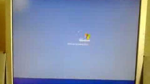 Windows XP startup and shutdown