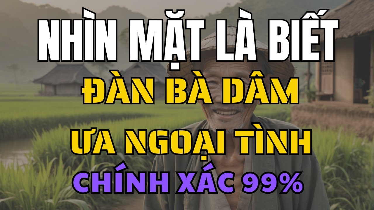 Outline Video Sự Thật Bất Ngờ: Dấu Hiệu Nhận Biết Phụ Nữ Đa Tình Chỉ Qua Khuôn Mặt!