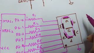 Interfacing Seven segment display to 8051 ! Seven Segment Display