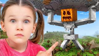 When Minecraft Mobs Come to Life! 🎮 Stephi & Alex's Magical Pixel Wand Hunt! screenshot 2