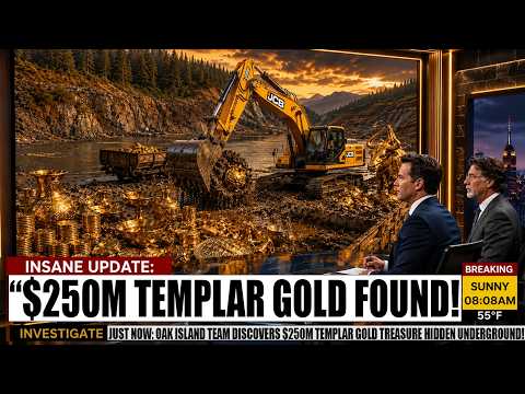 JUST NOW: Oak Island Team Discovers $250M Templar Gold Treasure Hidden Underground!