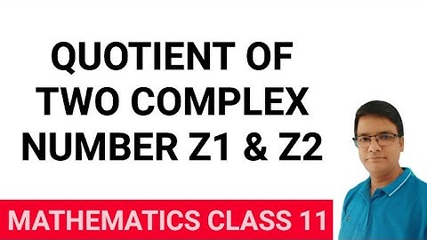 Quotient of two Complex Number ||ratio of two Complex Number ||Find Quotient of two Complex Number