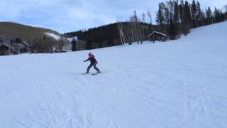 Ellie Skiing in Beaver Creek