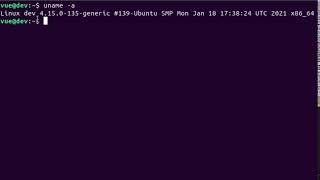 Check Linux Kernel Version in Command Line