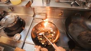 POV: Chinese Restaurant Chef During Dinner Rush