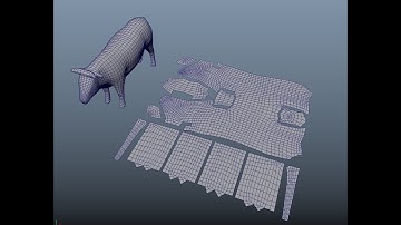 Maya Poly Modeling Tool R&D - UV to MESH