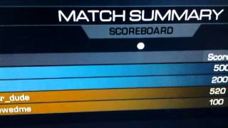 3rd Map Warhawk Team ICU end game because they had score streaks on we were up 3-1