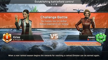 C&C Rivals: Against Jason with High level Avatar decks