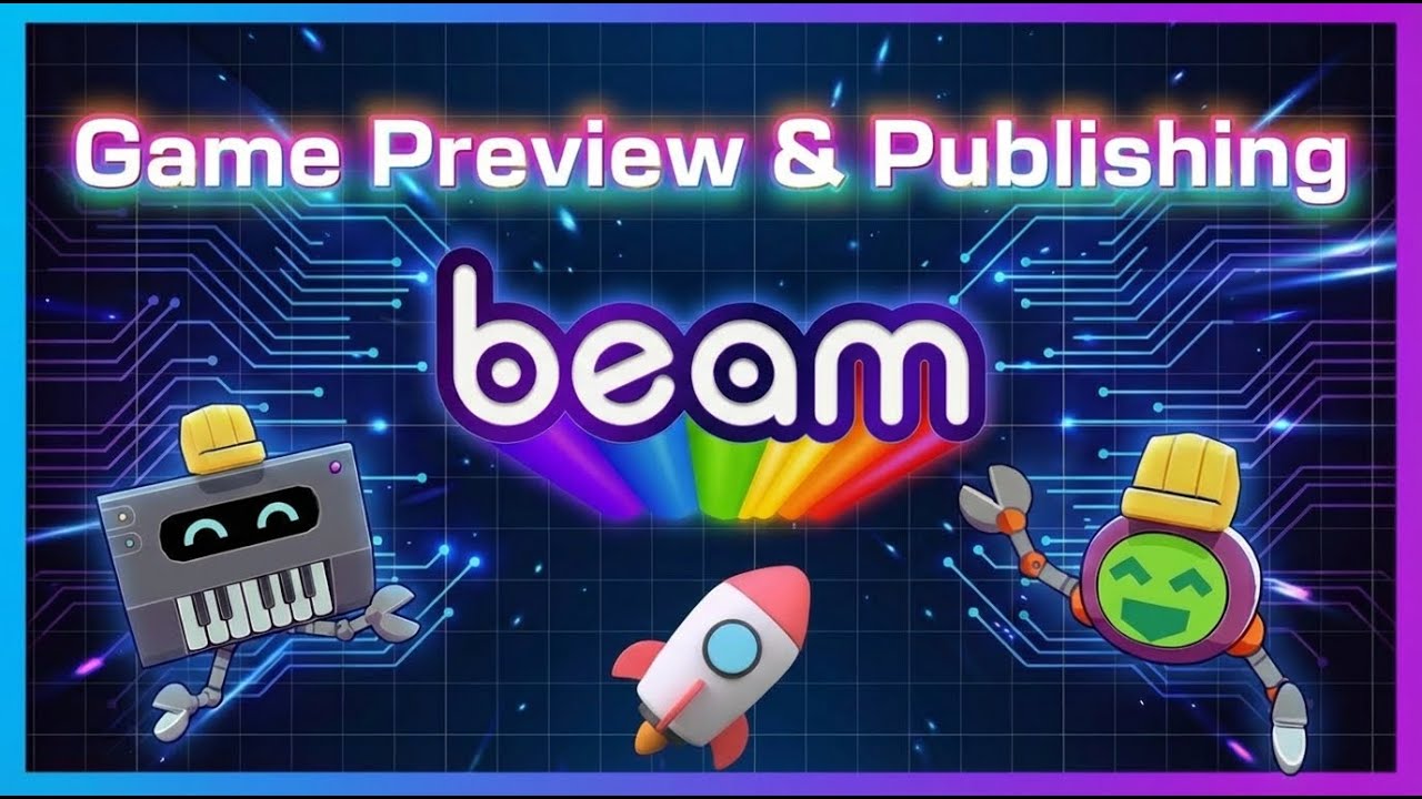 Game Preview & Publishing in Beam 🚀 | Beam Tutorial #9 - YouTube