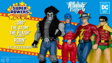 NEW DC Direct: Super Powers™ Wave 10 (4) 4.5" Scale Figures | Action Figure Showcase