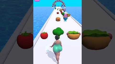 Fat body run rush race pusher gameplay walkthrough | android, iOS mobile | all levels #shorts games